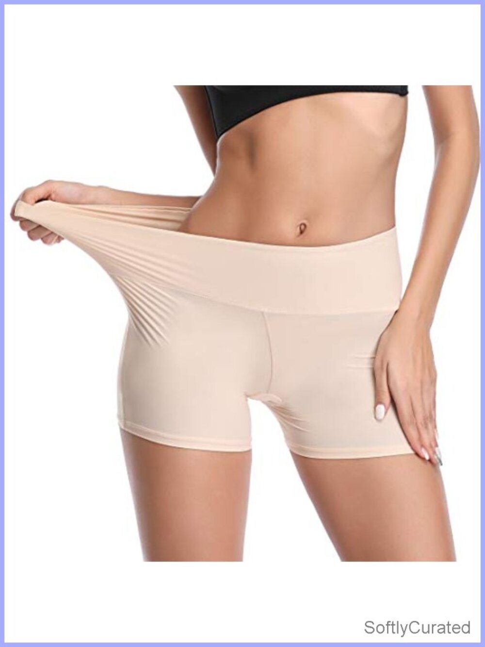 Women's Anti Chafing Boyshorts Under Dress Slip Shorts Seamless Shapewear